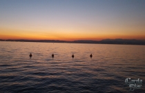 Закат на озере Гарда